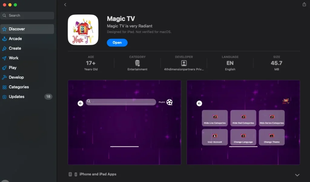 تطبيق Magic Tv